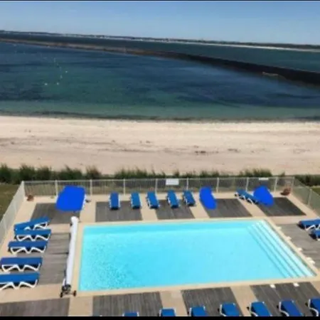 Une Fenetre Sur L Ocean, Studio Duplex Dans Residence De Standing Avec Piscine Et Vue Sur Mer Le Croisic Exterior photo